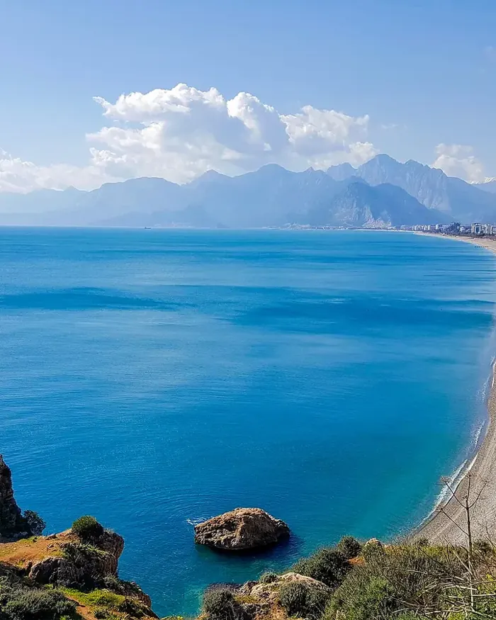 Antalya kıyı şeridi